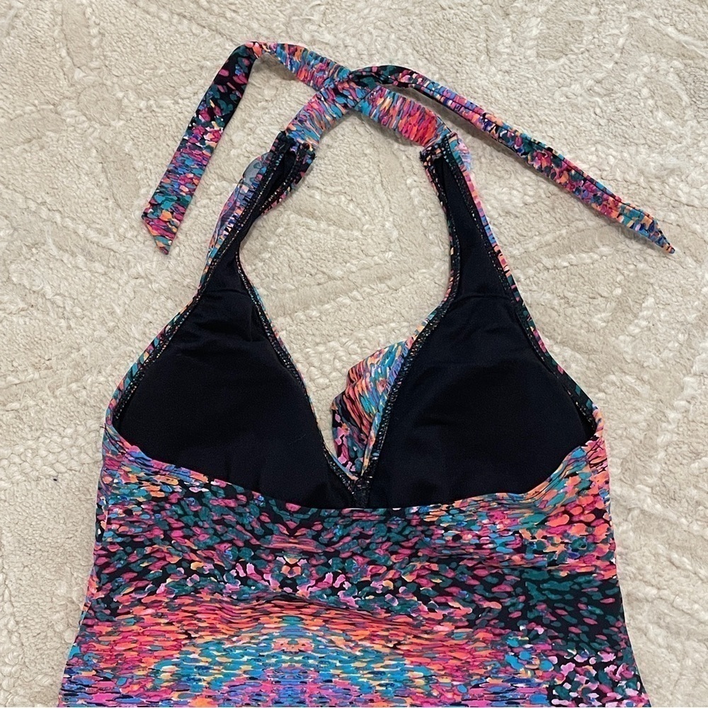 Spanx Ruffle Tankini Swim Top Small - Picture 6 of 8